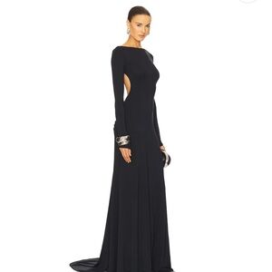 Elegant Black Evening Gown